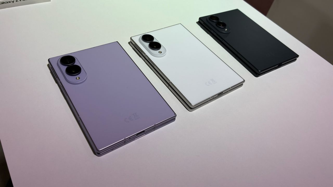 The Samsung Galaxy Z Fold 8 on display