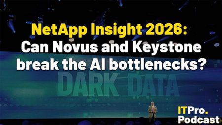 George Kurian on stage at NetApp Insight