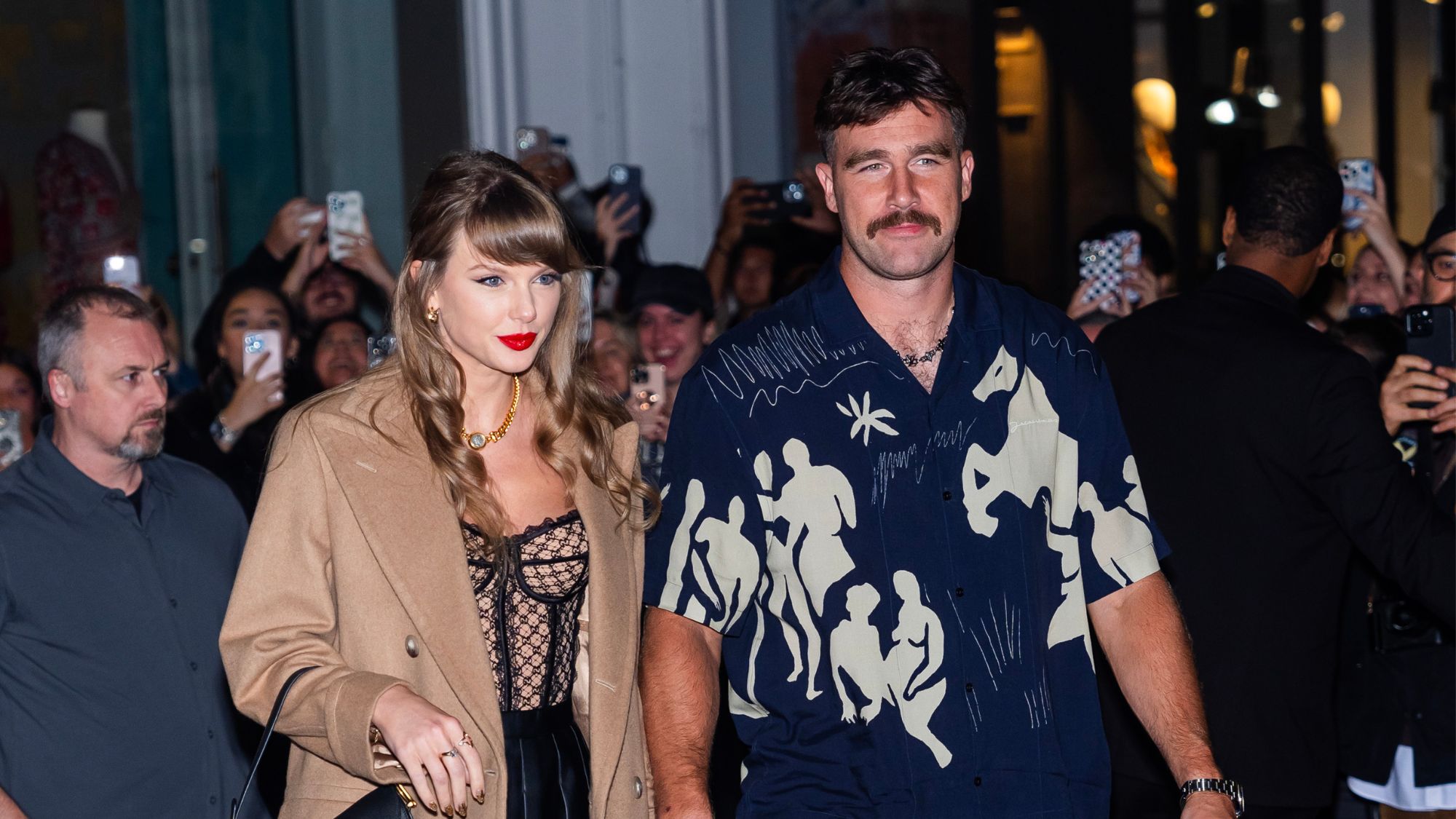 Taylor Swift and Travis Kelce in New York City