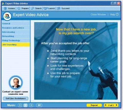 Resume Maker Professional Ultimate Screenshot: Get career coaching &amp; expert advice,as well as create 3, 5, &amp; 10-year career plans.