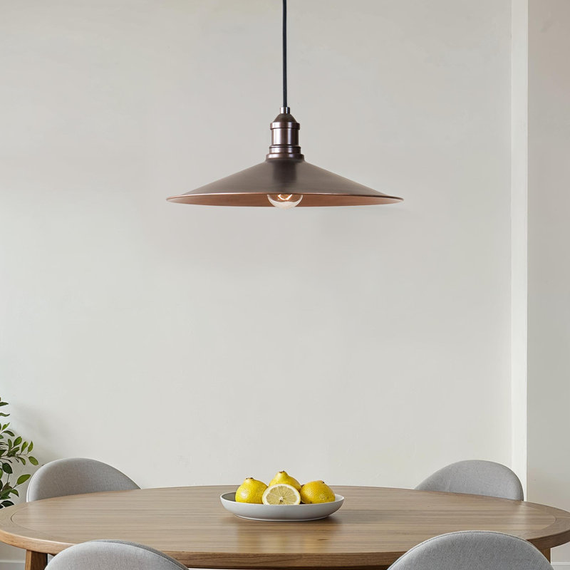 Laurel Foundry Modern Farmhouse&amp;reg; Ryland 1 - Light Single Cone Pendant &amp;amp; Reviews | Wayfair