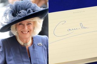 Camilla Duchess of Cornwall Signature