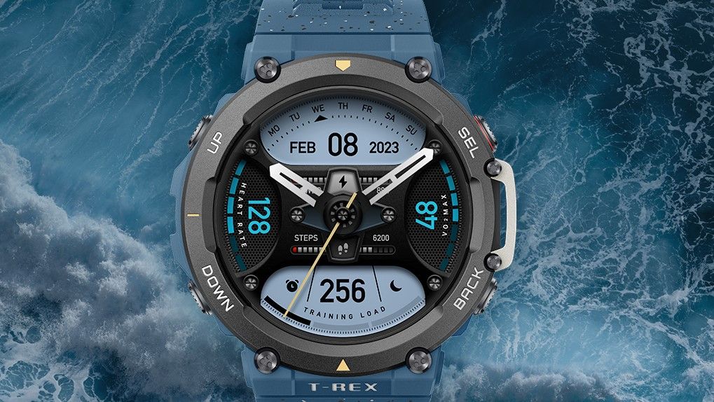 Amazfit T-Rex 2 Ocean Blue watch