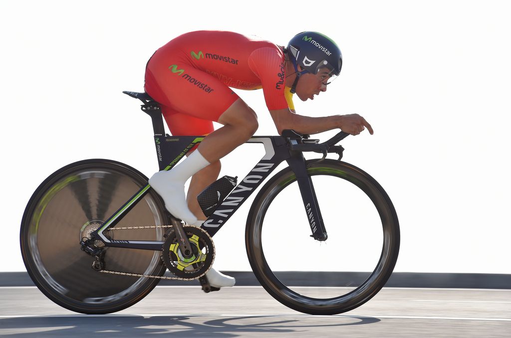 Jonathan Castroviejo (Spain) riding to bronze
