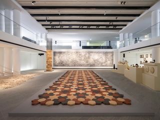 Installation view of Art Here 2022 exhibition at the Louvre Abu Dhabi