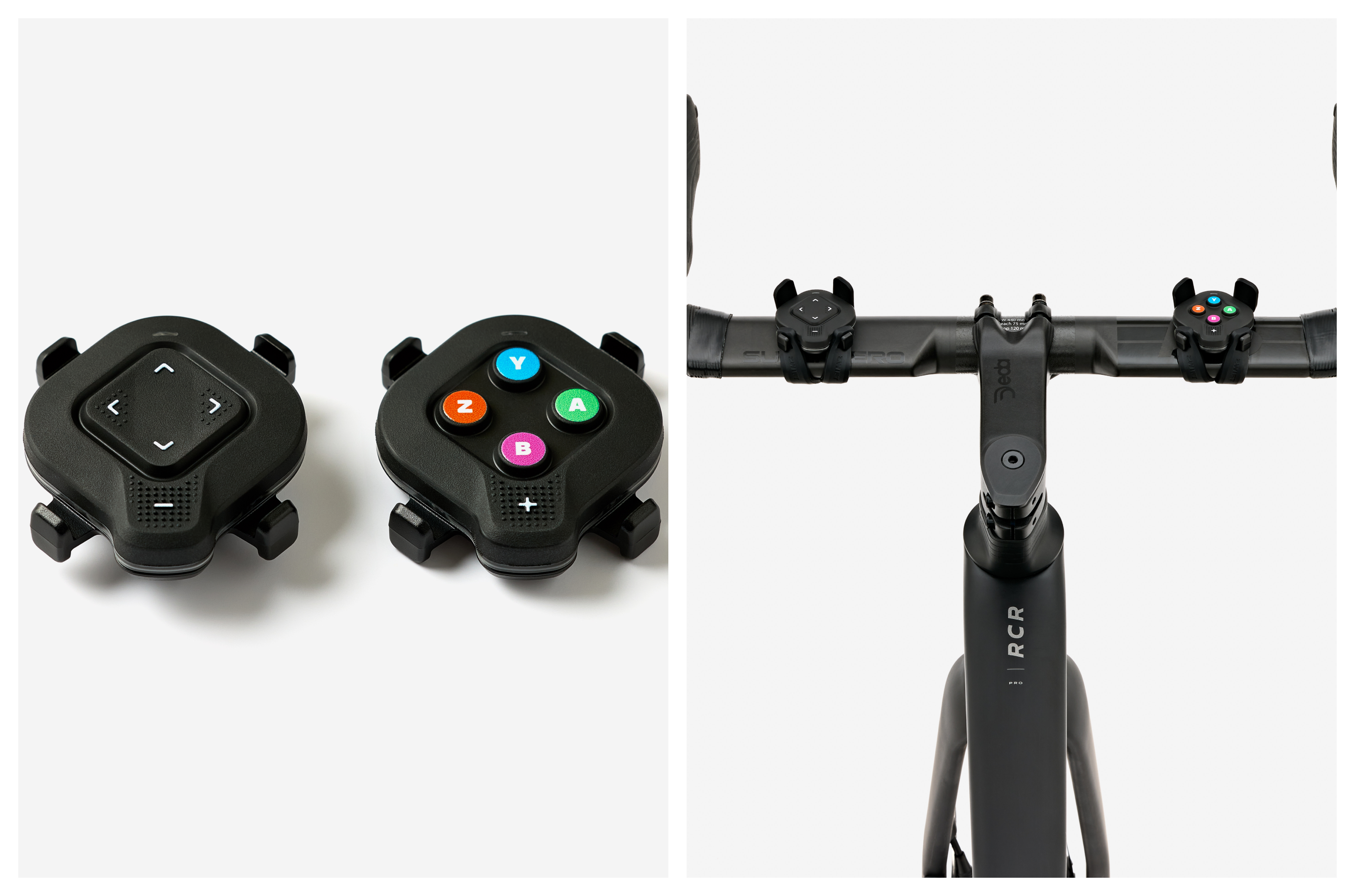 Zwift Click controllers for Van Rysel turbo
