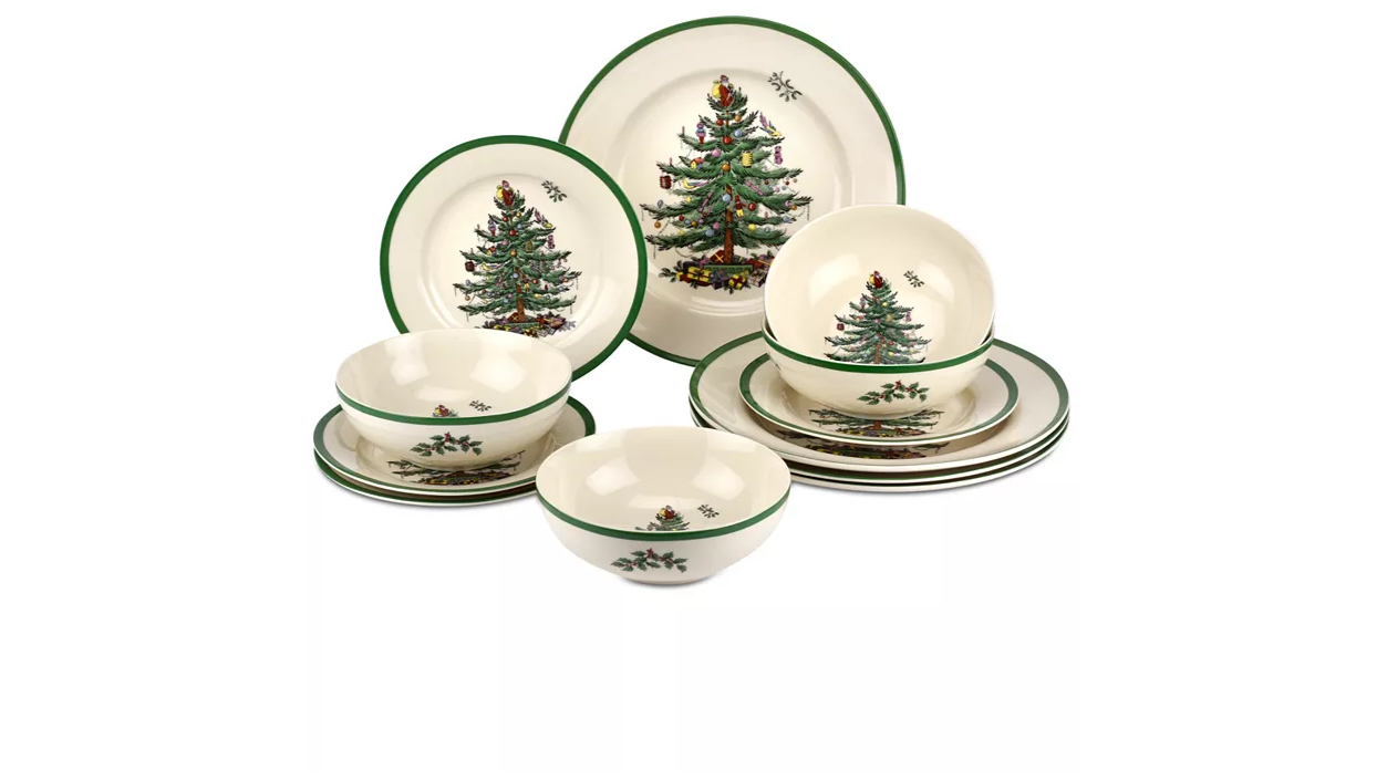 Spode christmas dishes