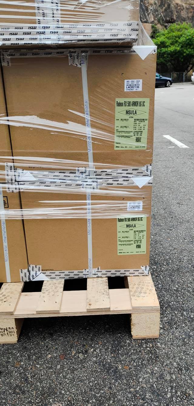 MSI GPU Shipment