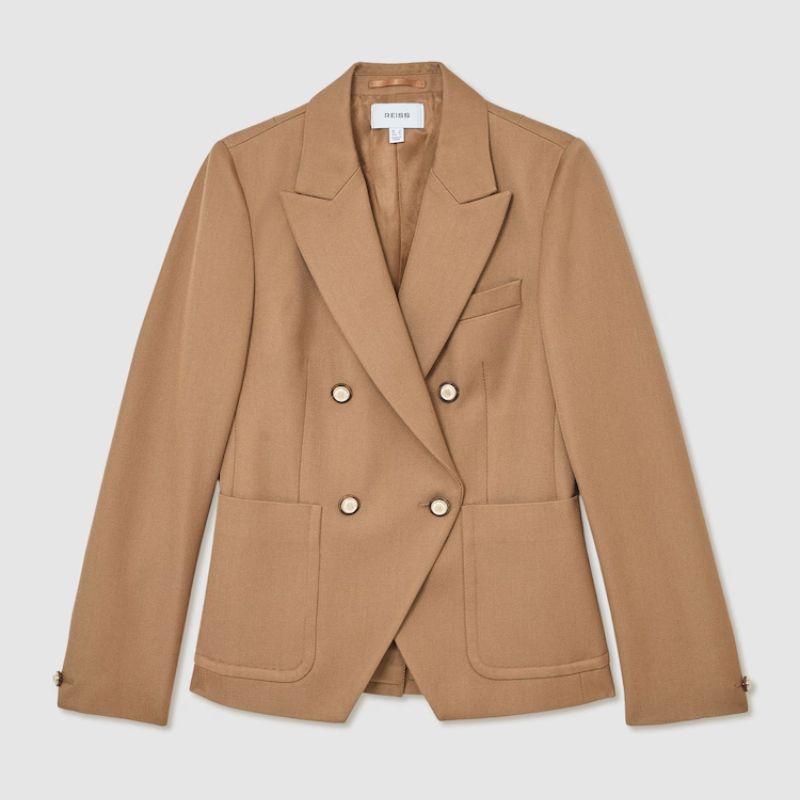 tan blazer