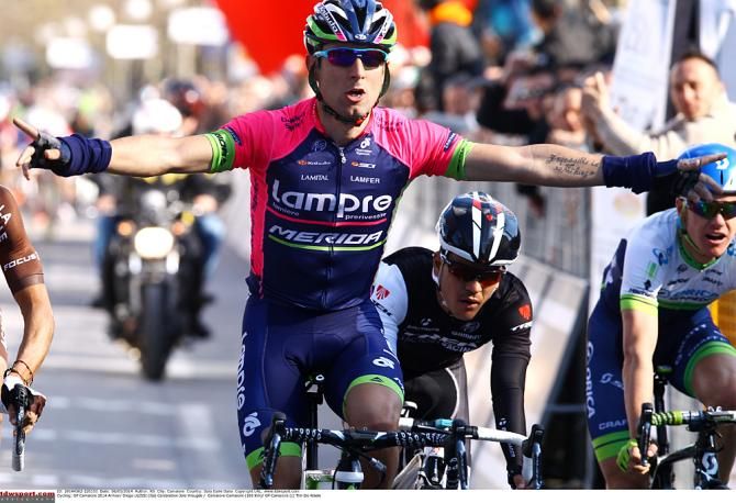 Diego Ulissi (Lampre-Merida) wins the GP Camaiore