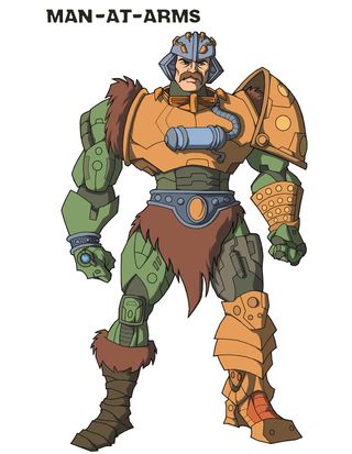Character design: Man-at-Arms
