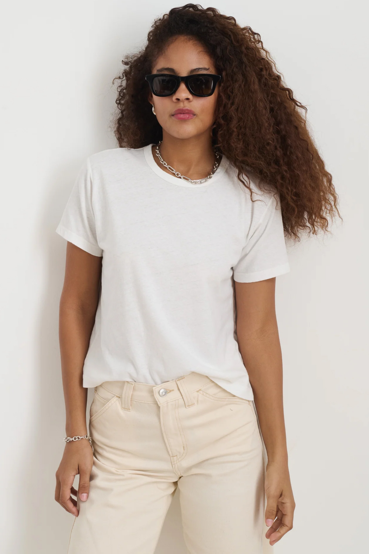 Alex Mill, Garcon Tee In Linen Cotton