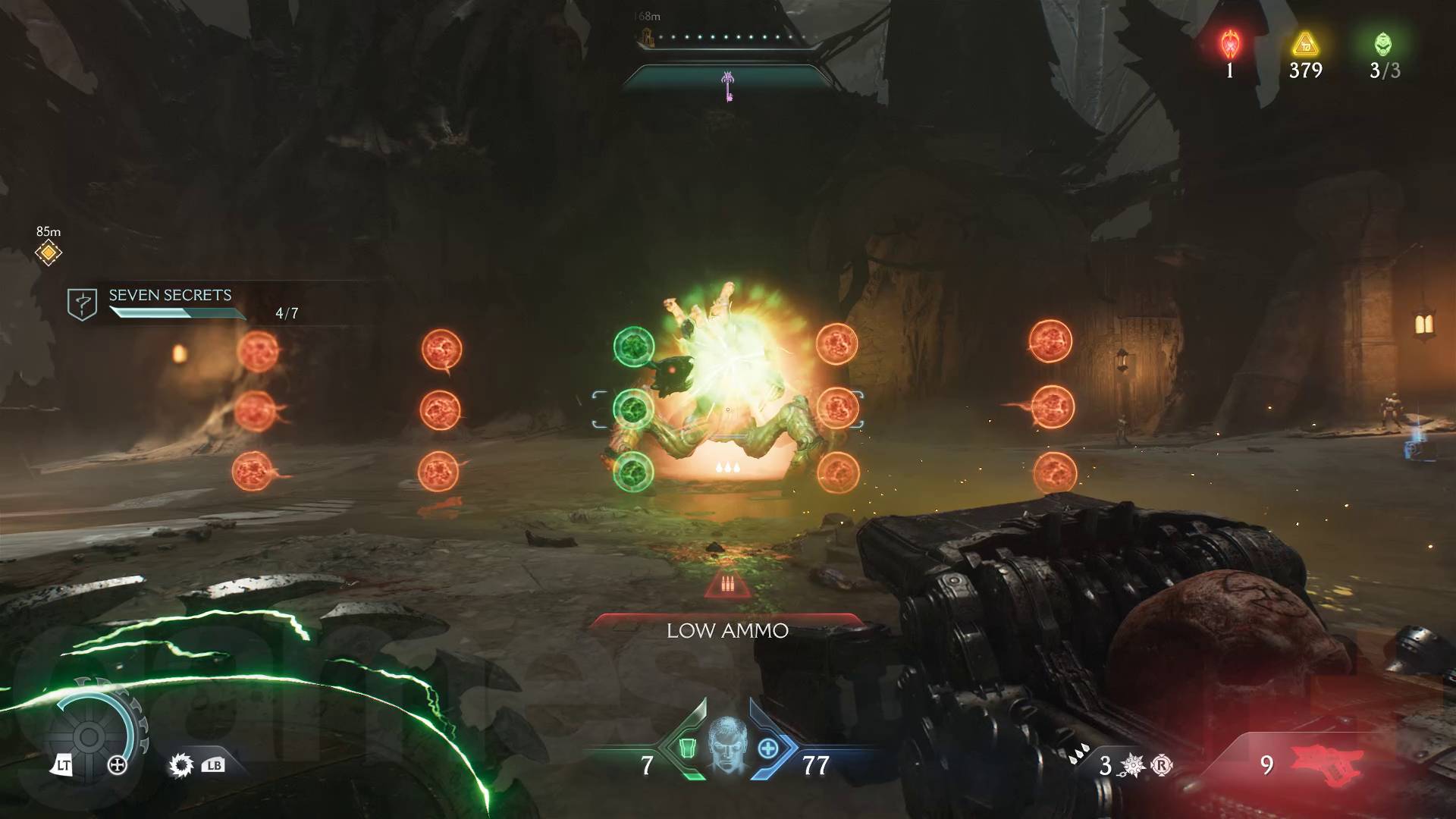 Doom The Dark Ages Vagary demon firing hell surge parry attacks