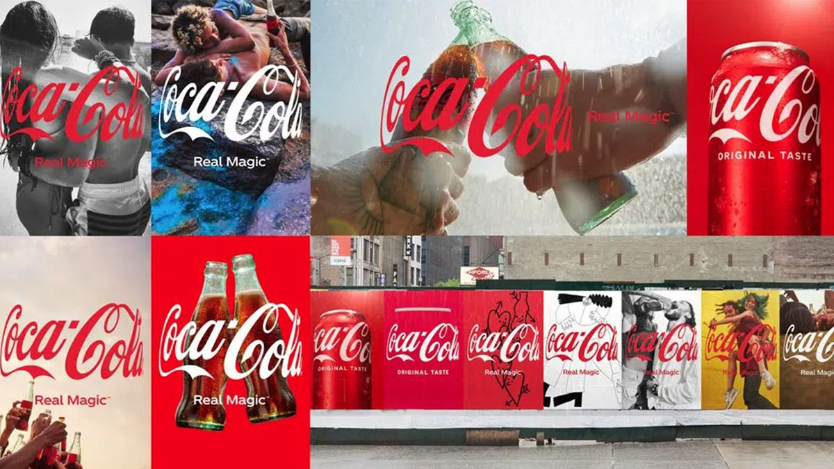 CocaCola tweaks brand with magical new logo and it's genius