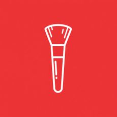 Make up brush icon