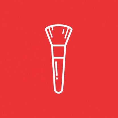 Make up brush icon