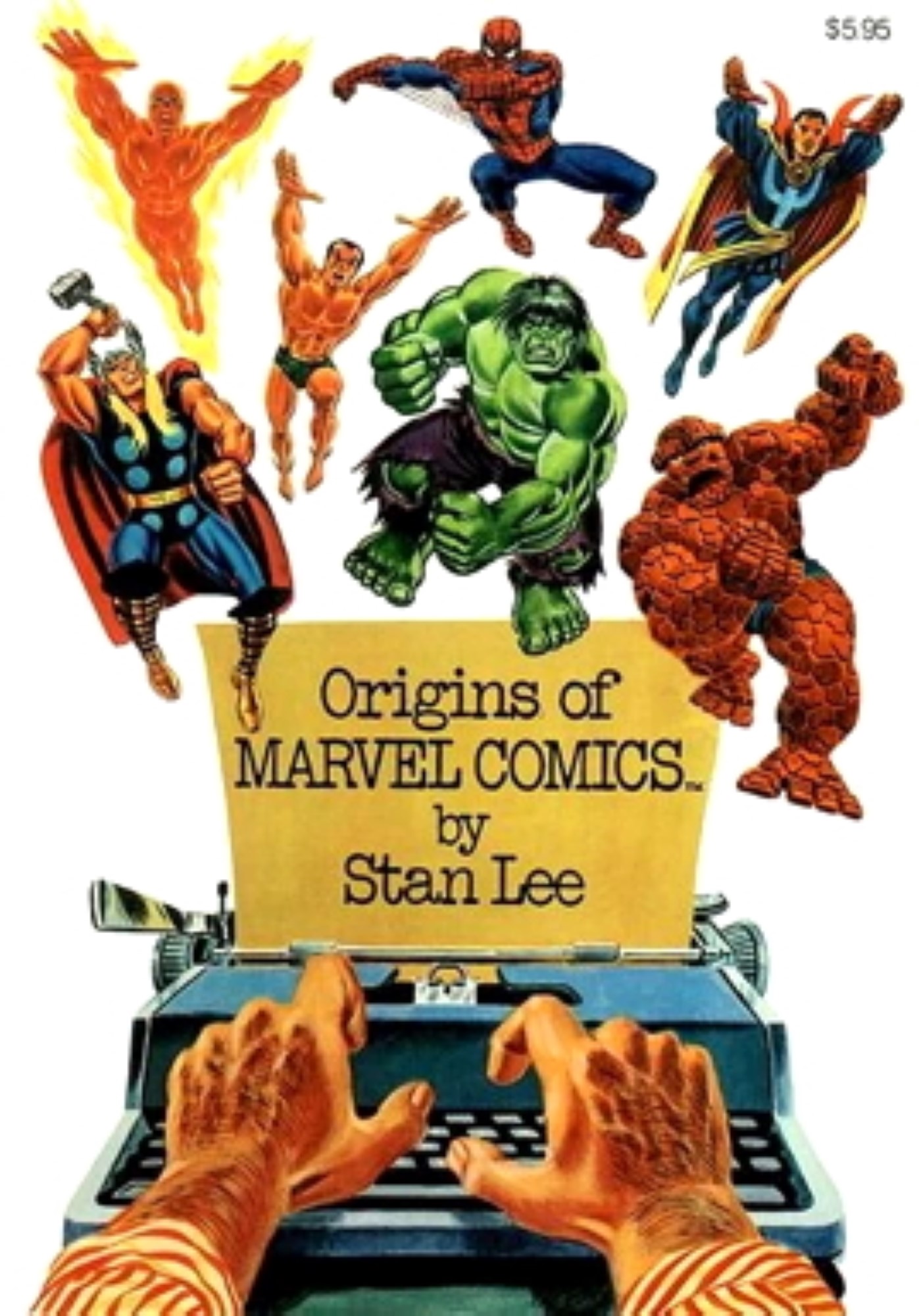 Origins of Marvel Comics cover