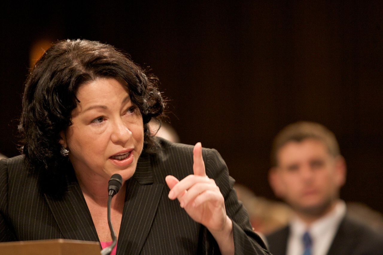 Supreme Court Justice Sonia Sotomayor