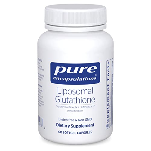 Pure Encapsulations Liposomal Glutathione - Immune Support & Liver Detox* - Antioxidant Protection - With Setria Glutathione - Non-Gmo - 60 Softgel Capsules