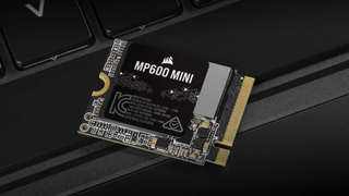 The MP600 Mini SSD.