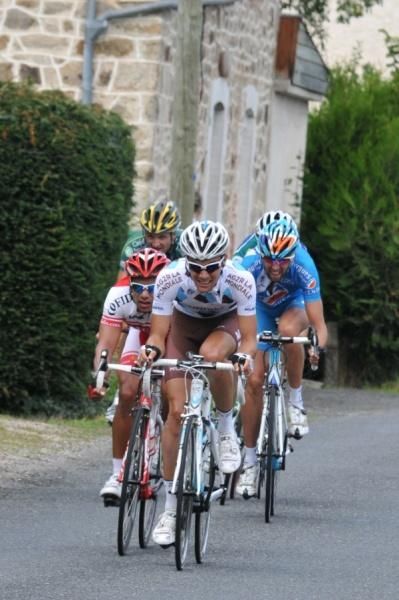 Guillaume Bonnafond (AG2R La Mondiale) powers a break.