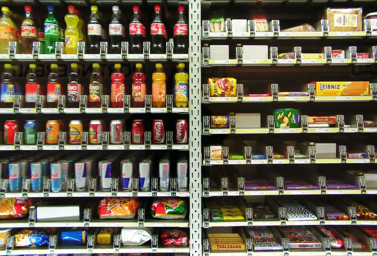 Vending machine.