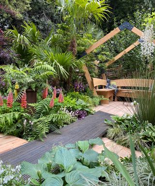 Kingston Maurward The Space Within Garden designed by Michelle Brown at chelsea flower show 2022