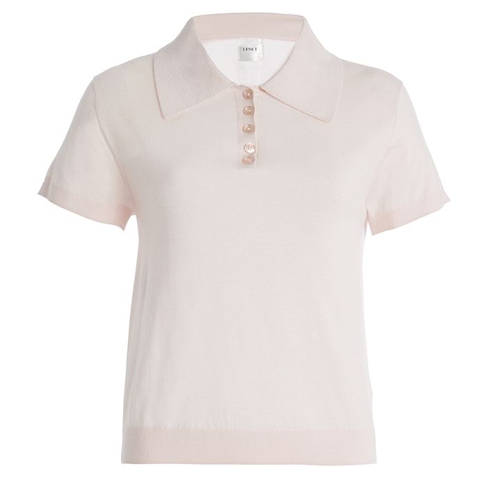 Leset, James Wool Polo Shirt