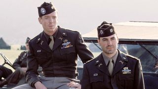 Damian Lewis and Ron Livingston in Band of Brothers