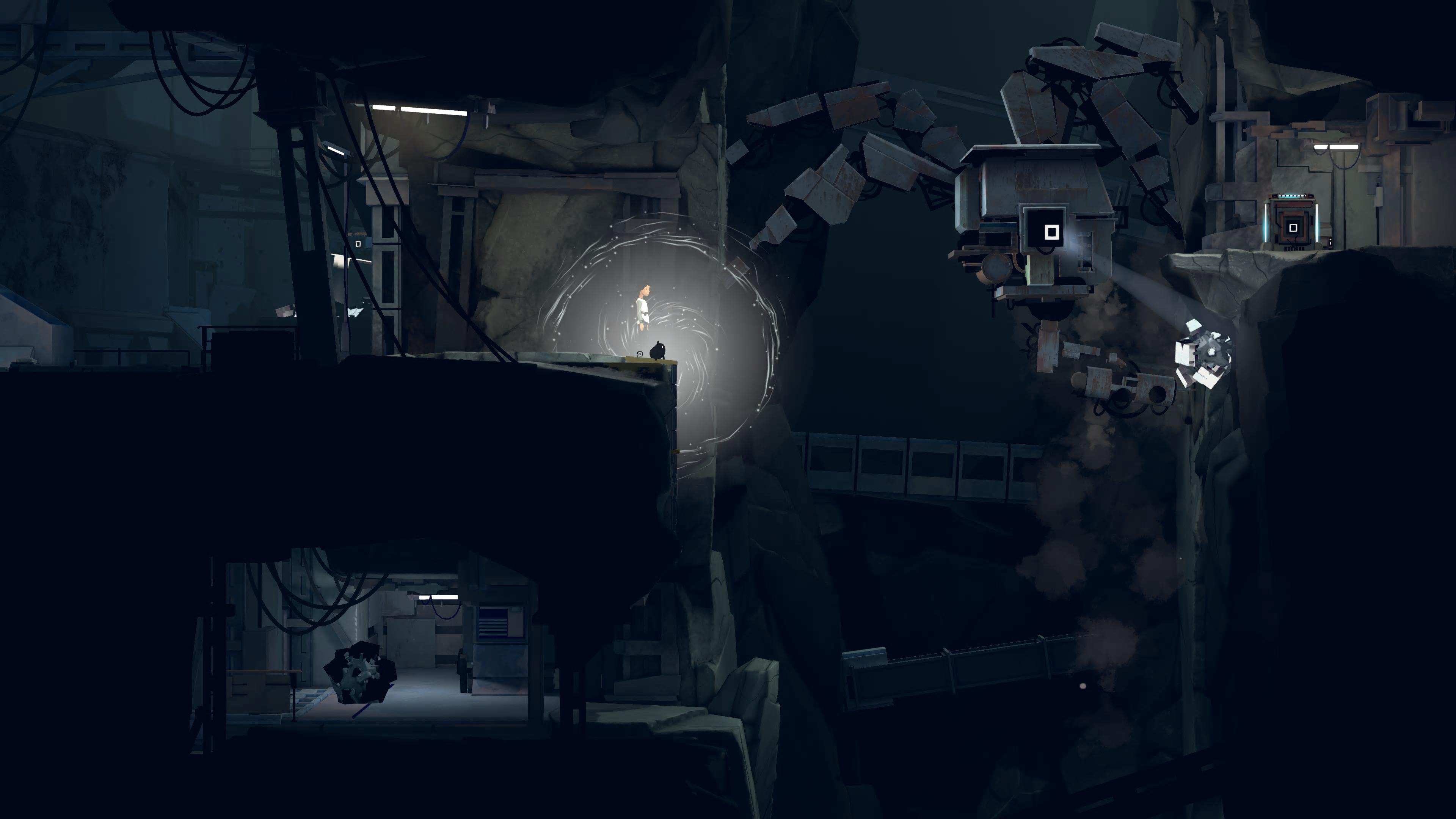 Hand-painted scenes from a video game