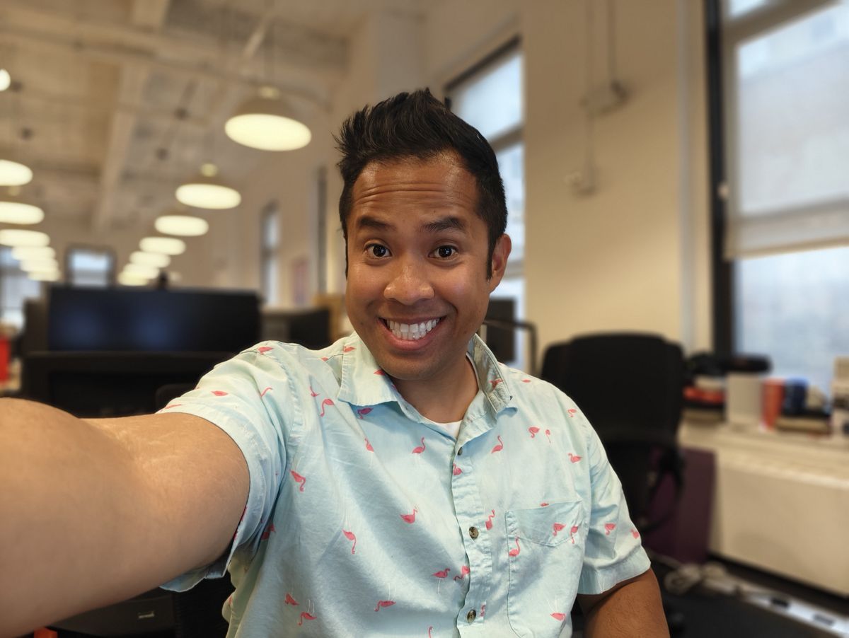 OnePlus Open portrait sample.