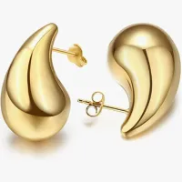 Teardrop Chunky Earrings: was $13.99 now $11.19 (save $2.80) | Amazon US