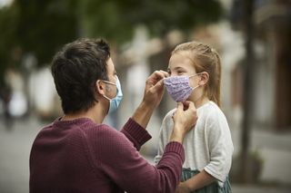 Do children have to wear masks and how should you talk about face coverings?