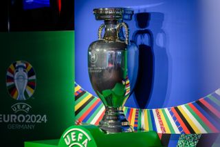 The UEFA Euro 2024 trophy.