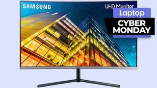 Cyber Monday 4K curved gaming monitor deal