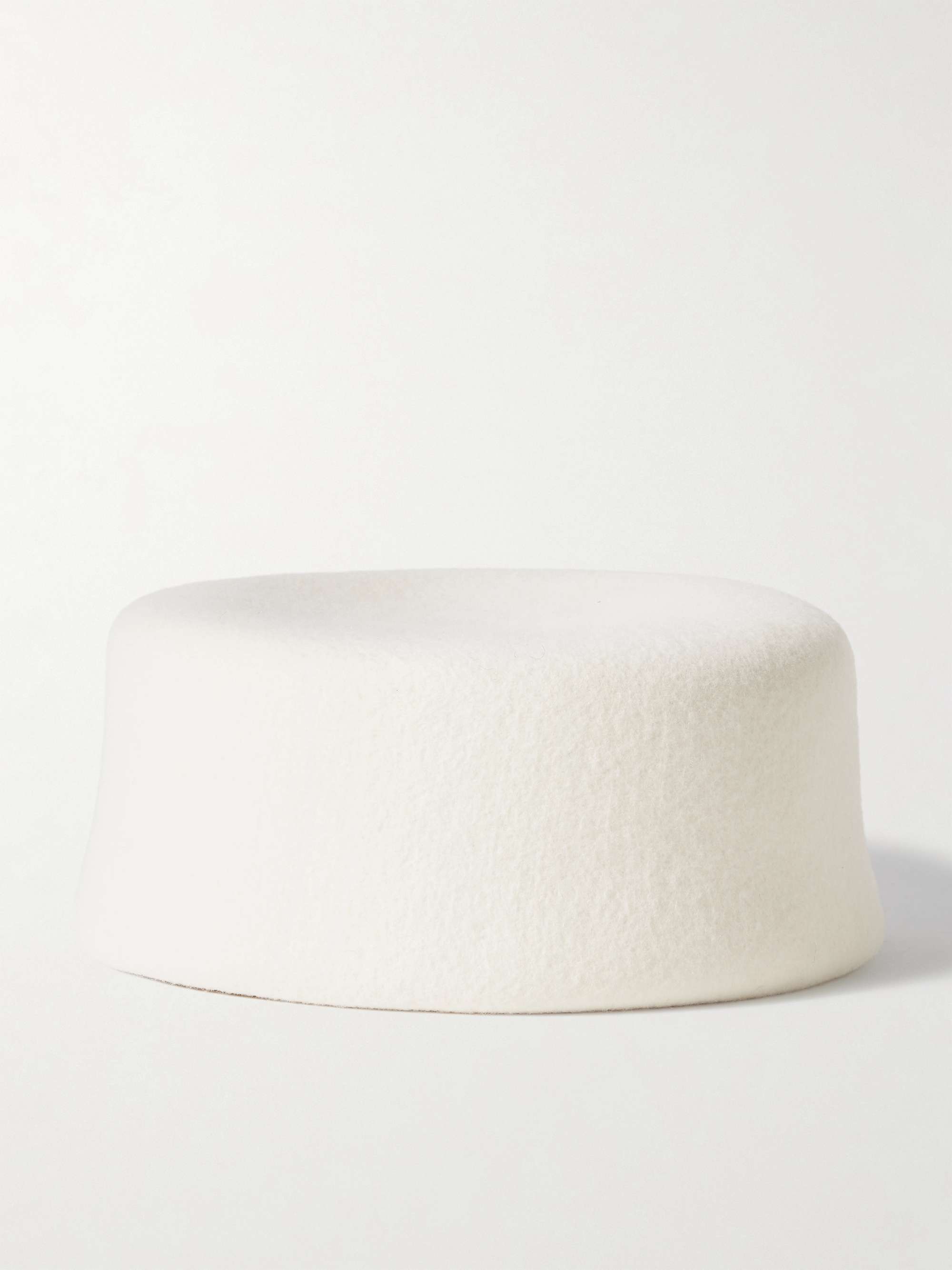 Lauren Wool-Felt Pillbox Hat