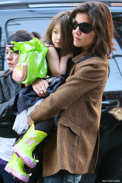 Katie Holmes &amp; Suri Cruise - Celebrity News - Marie Claire