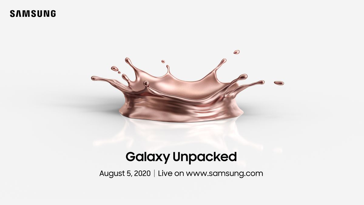 Samsung Galaxy Note 20 launch event set for August