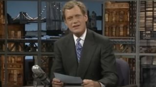 David Letterman on The Late Show with David Letterman