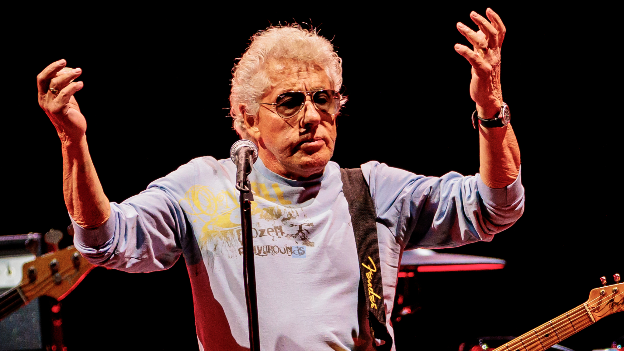 Roger Daltrey of The Who performs at Parco Della Musica on July 22, 2025 in Milan, Italy.