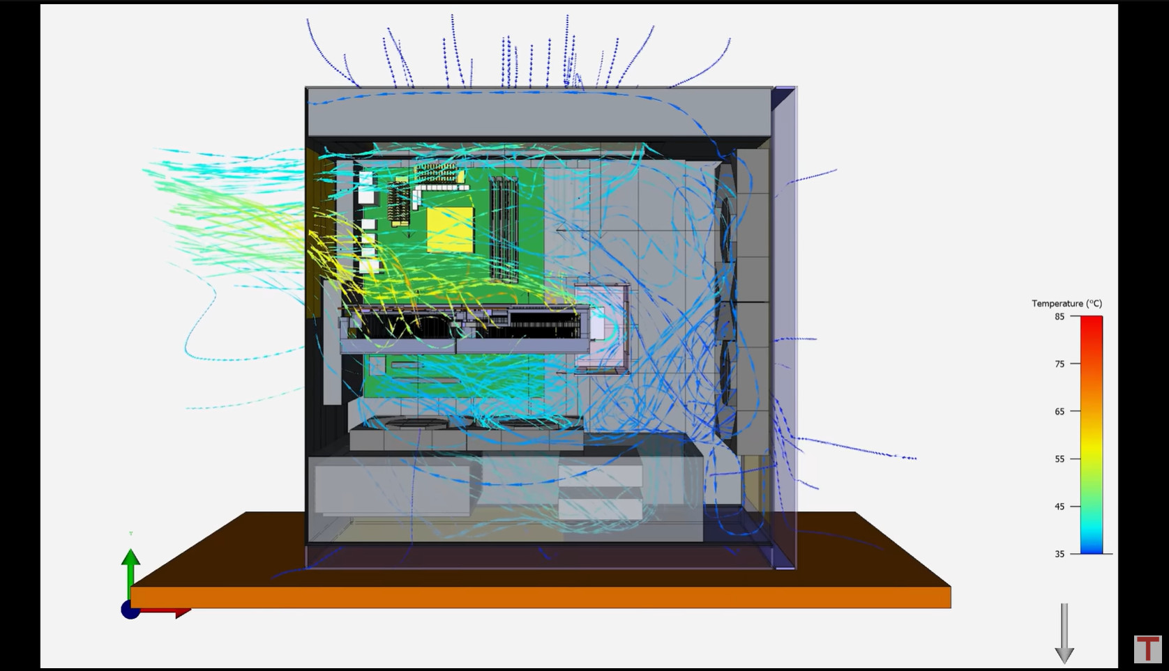 Alienware Area-51 airflow chart