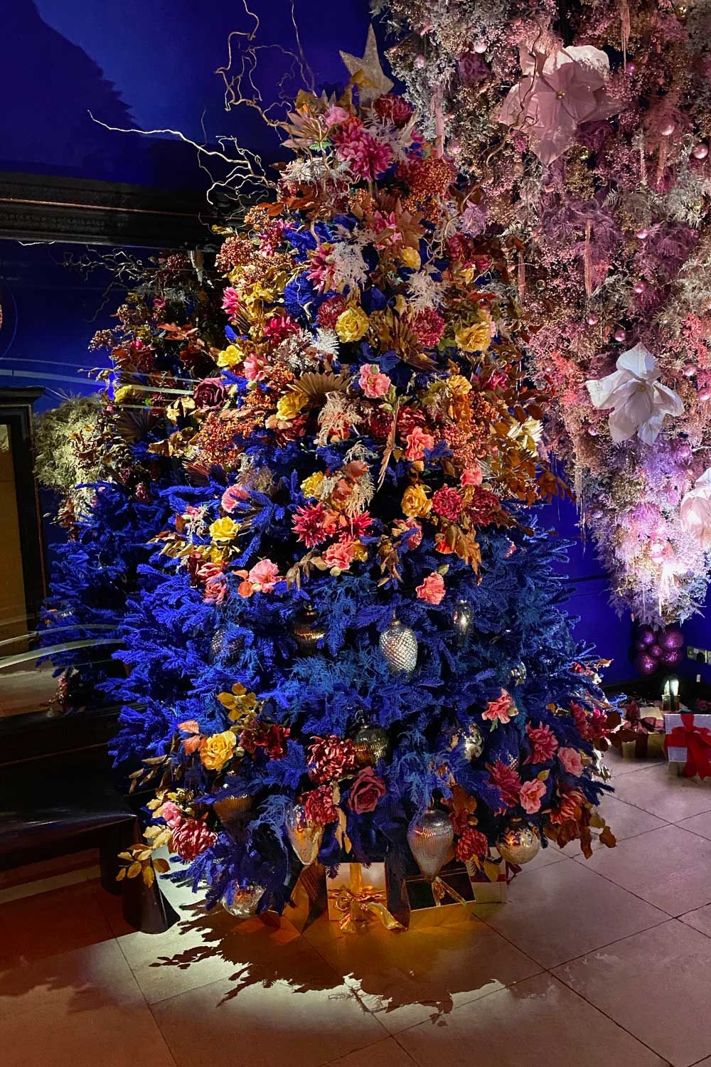 Check out London's best Christmas trees inside and out