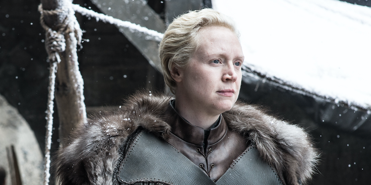 game of thrones season 8 brienne of tarth winterfell gwendoline christie hbo