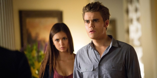 The Vampire Diaries Elena Gilbert Nina Dobrev Stefan Salvatore Paul Wesley The CW