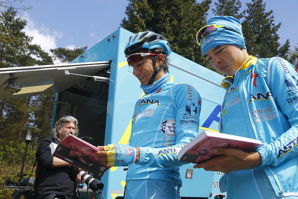 Some light reading before today's training ride.
