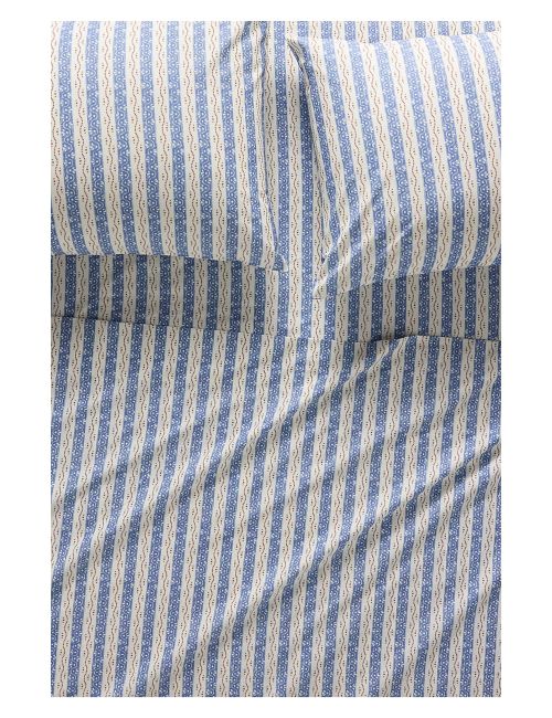 Organic Cotton Sateen Printed Sheet Set