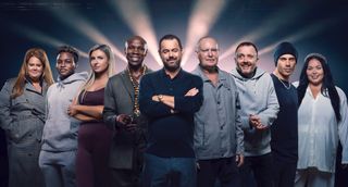 Scared Of The Dark on Channel 4 is hosted by Danny Dyer who watches on as celebrities try to cope with total darkness.