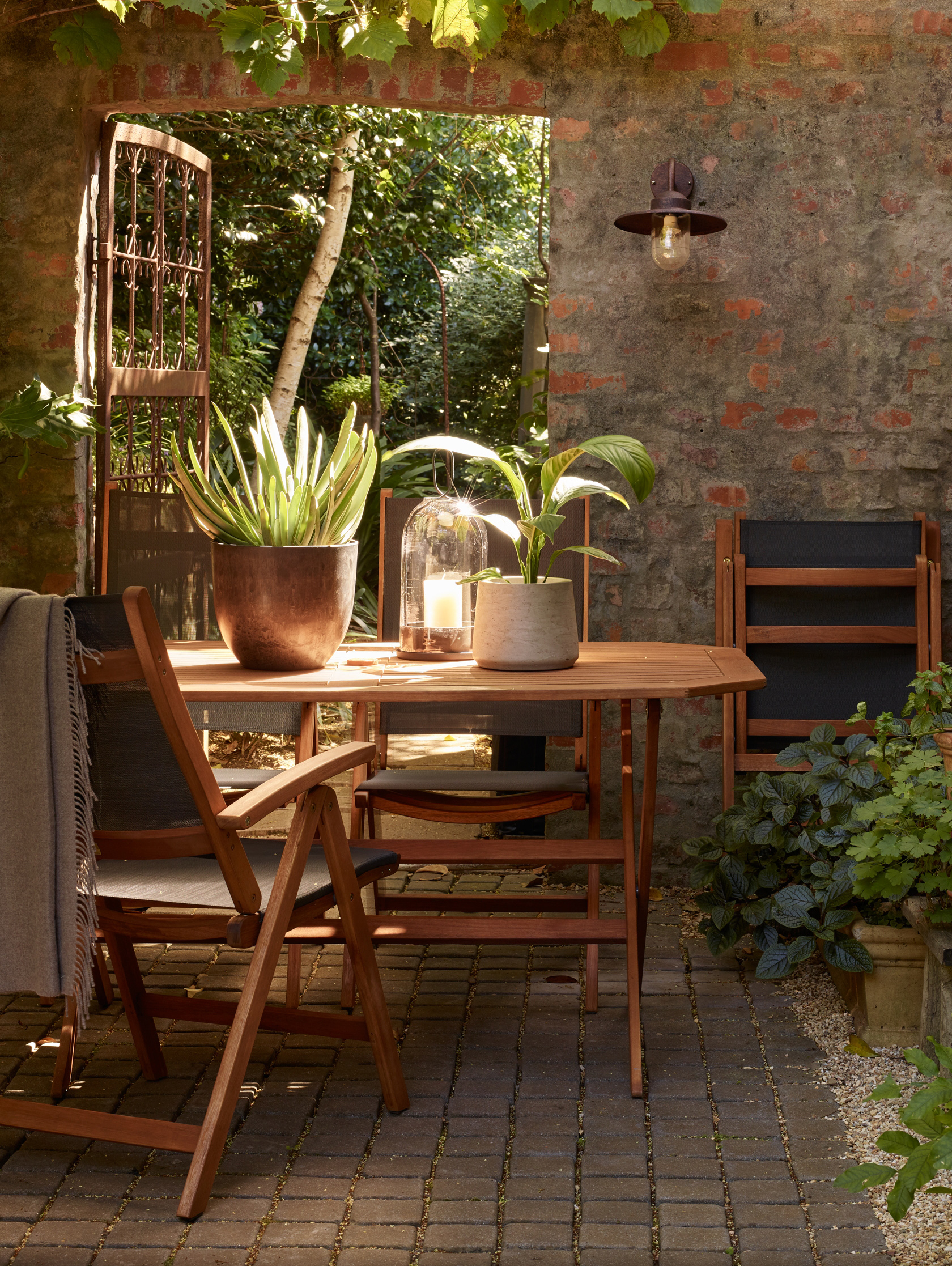 Venice eucalyptus garden furniture, John Lewis & Partners