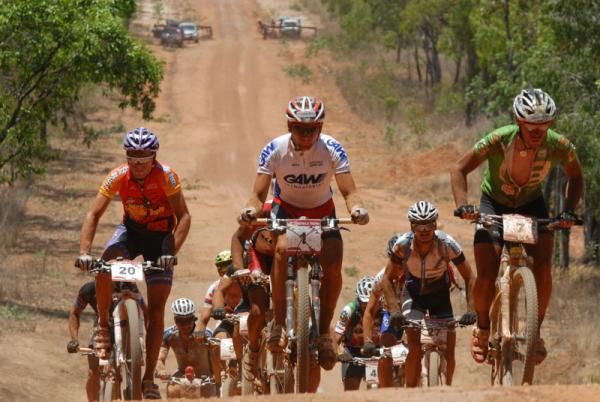 Jeroen Boelen, Urs Huber, Wolfgang Krenn and other favorites in action at the 2011 Crocodile Trophy