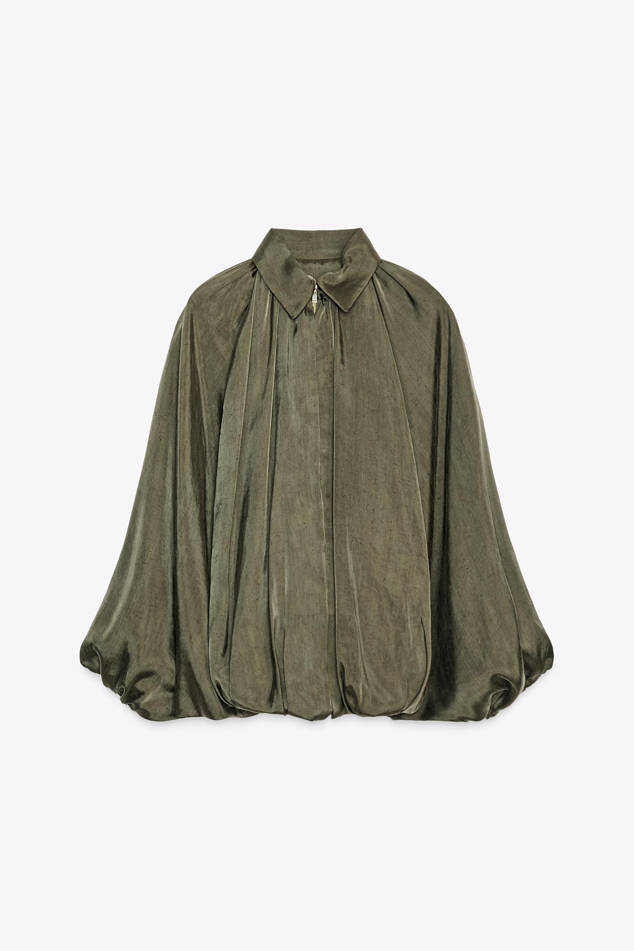 Puffed Bomber Jacket - Zw Collection